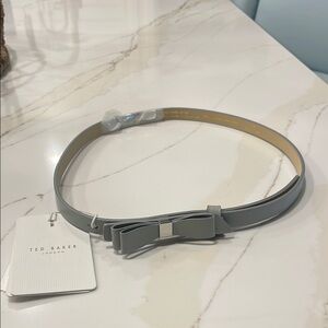Ted Baker Grey Bow Belt